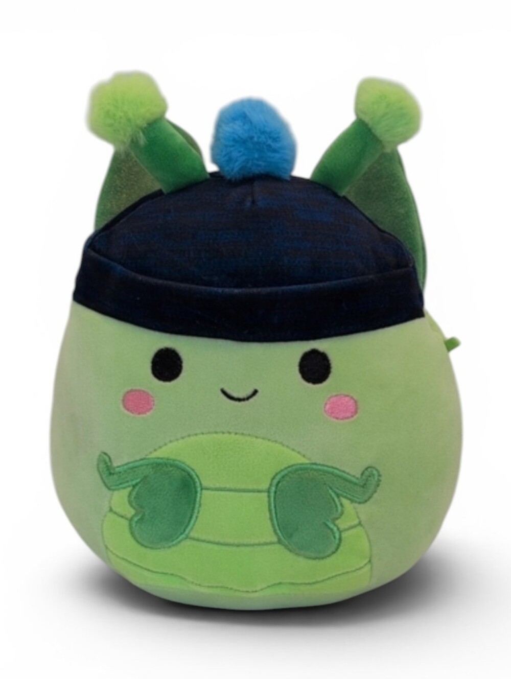 Collectible Squishmallow Plush Trenton the Oraying Mantis with Hat